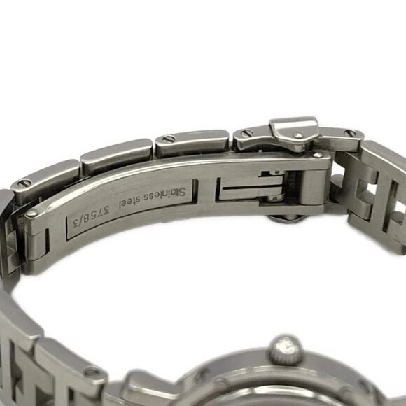 Auth HERMES Clipper CL4.210 1****** Silver Women's Wrist Watch - Picture 3 of 5